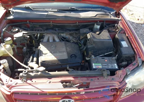 2001 Toyota Highlander V6 z USA, uszkodzony, nr VIN JTEGF21A310014603